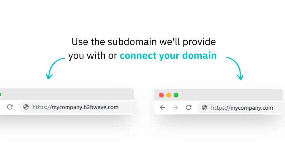 screenshot of B2B Wave